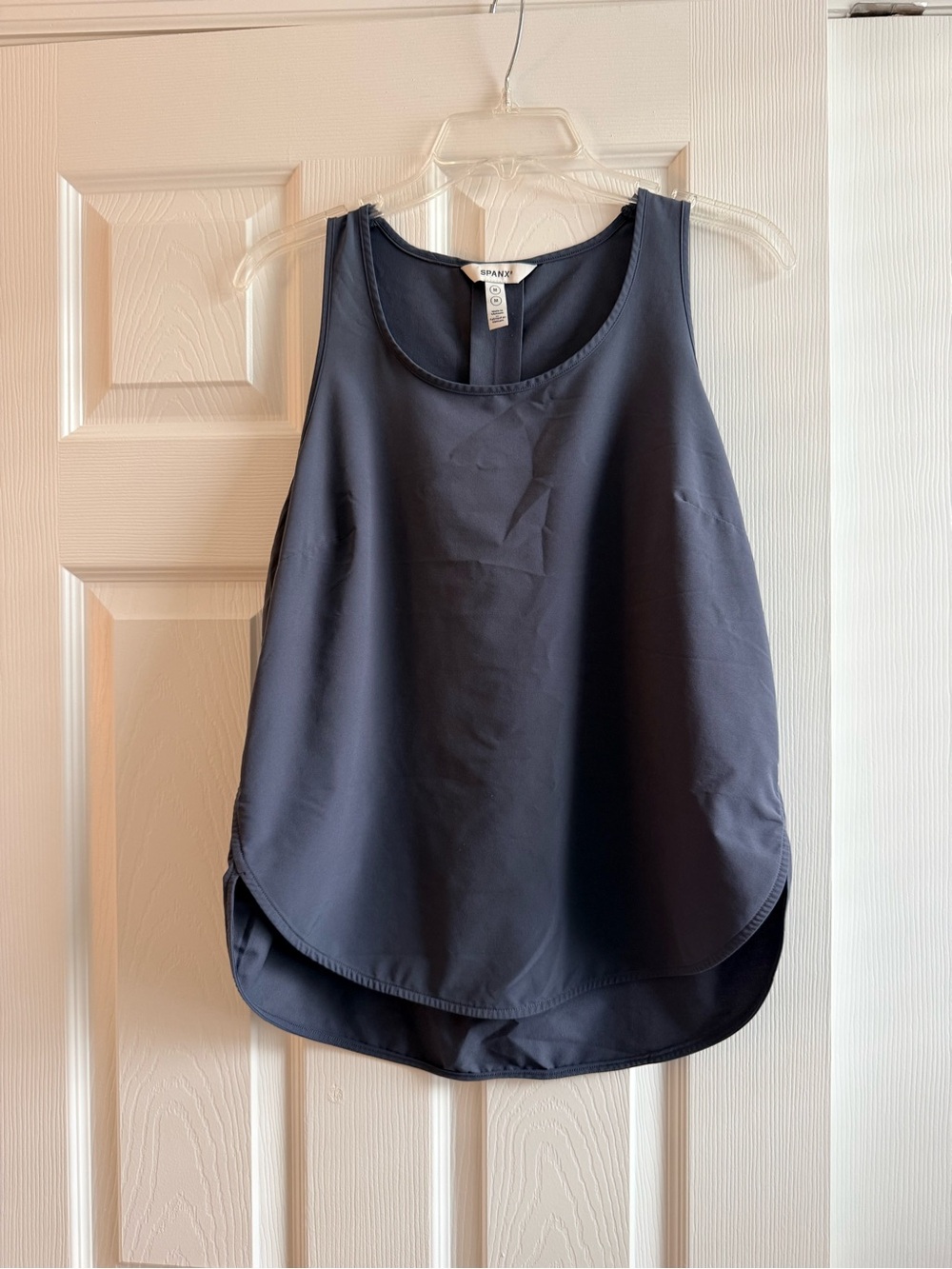 SPANX Navy Performance Scoop Tank